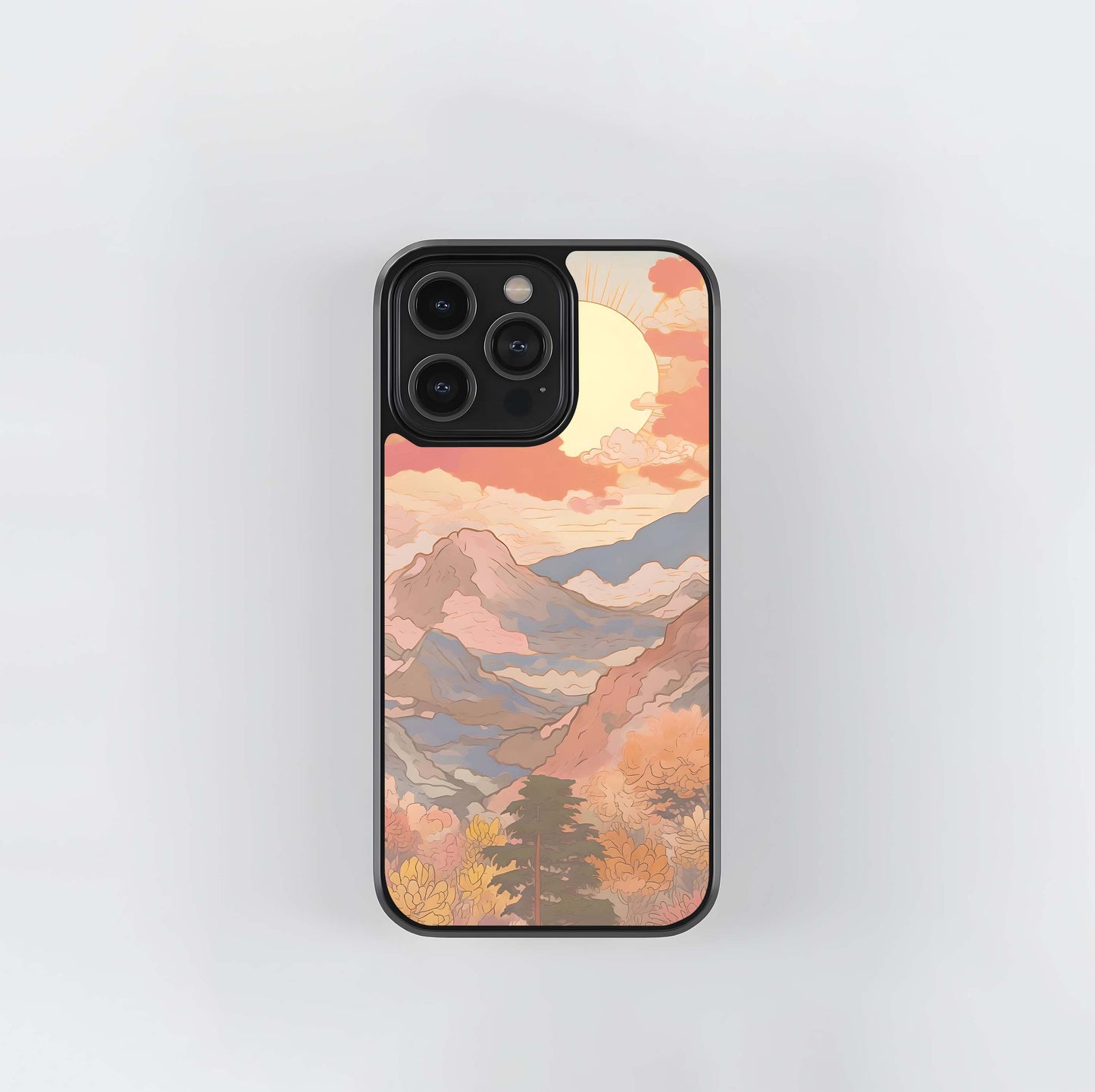 Blush Horizon Rise Glass Case