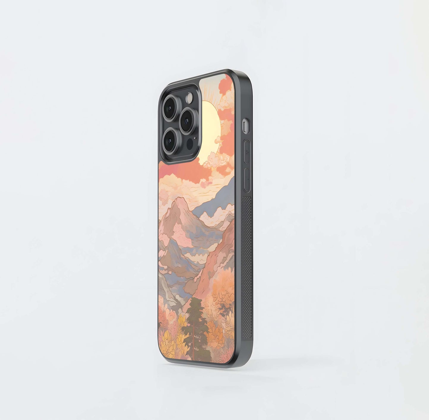 Blush Horizon Rise Glass Case
