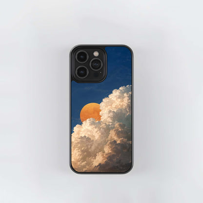 Golden Cloud Rise Glass Case