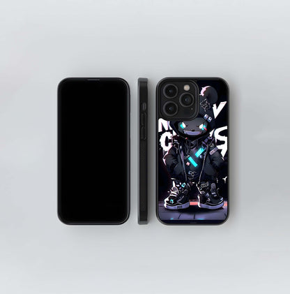 Gritty Streetwear Bear Glass Case
