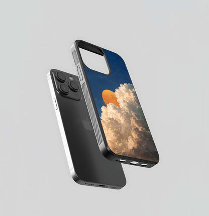 Golden Cloud Rise Glass Case