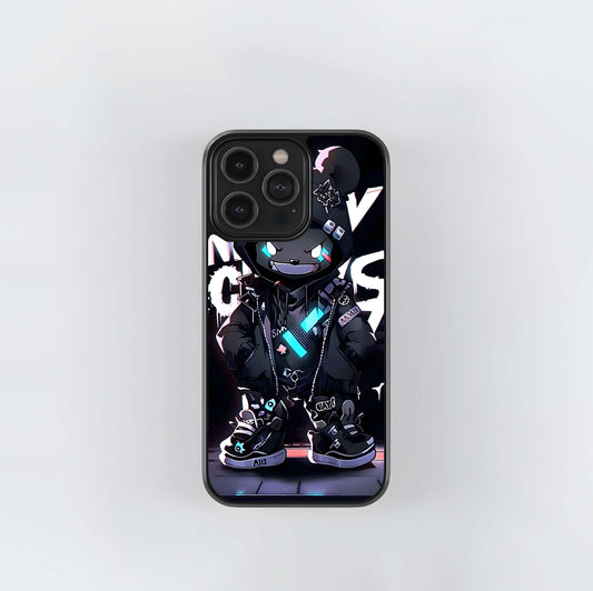 Gritty Streetwear Bear Glass Case