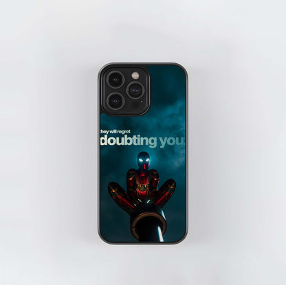 Spider-Man Doubt Glass Case