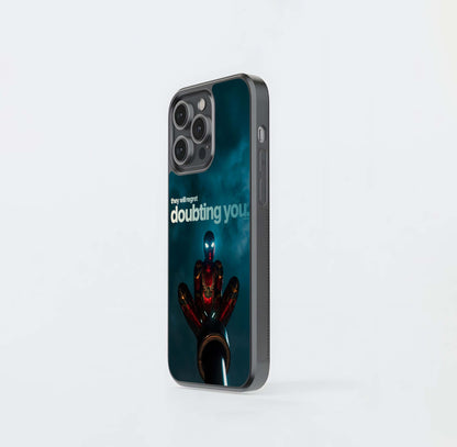 Spider-Man Doubt Glass Case