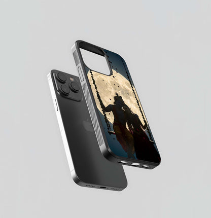 Radha Krishna Moonlight Swing Glass Case