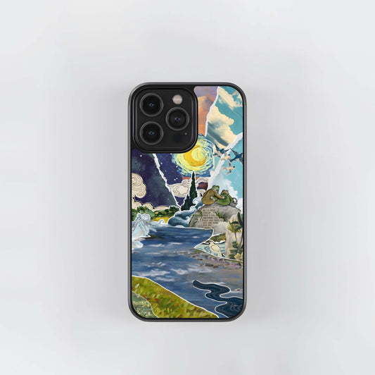 Cosmic Love Patch Glass Case