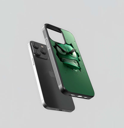 Cracked Wall Grump Glass Case