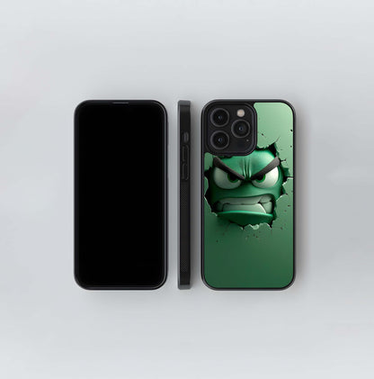 Cracked Wall Grump Glass Case