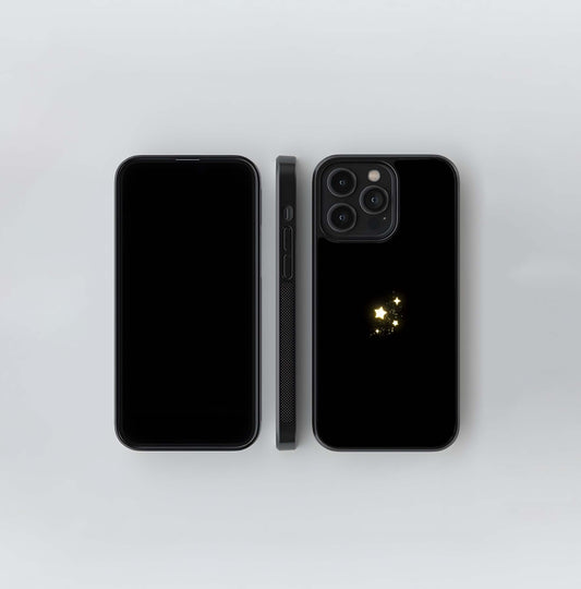 Golden Star Drizzle Glass Case