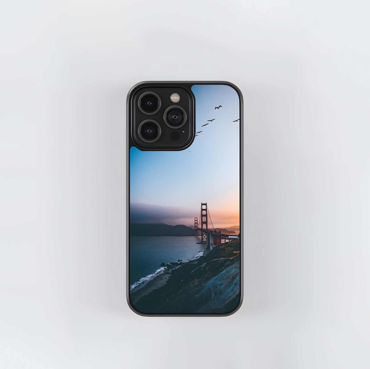 Golden Gate Dawn Flight Glass Case