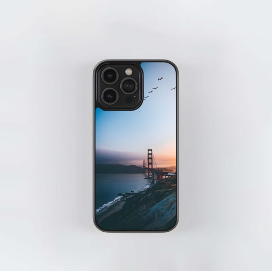 Golden Gate Dawn Flight Glass Case