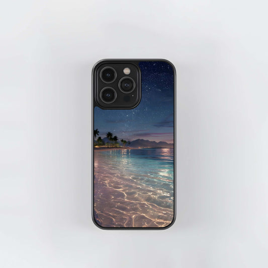 Starry Night Beach Glass Case
