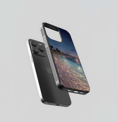 Starry Night Beach Glass Case