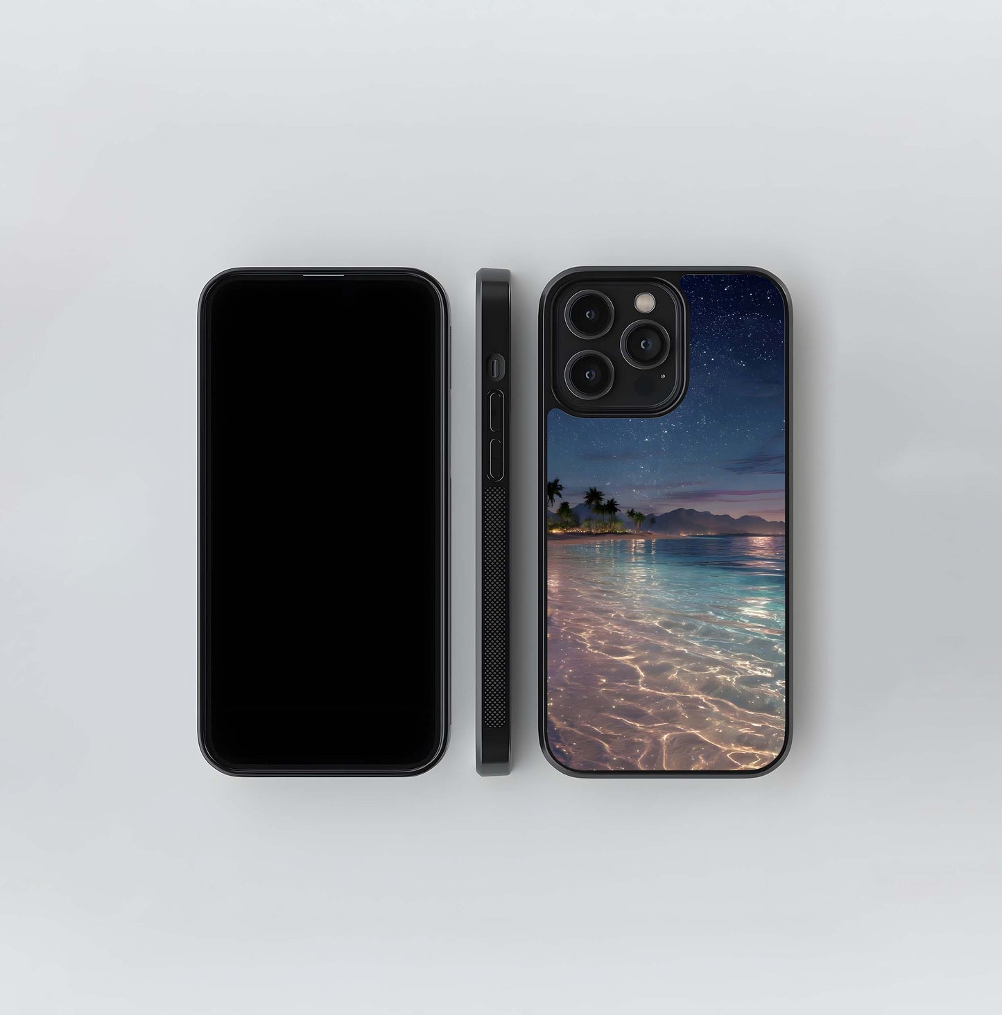 Starry Night Beach Glass Case