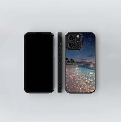 Starry Night Beach Glass Case