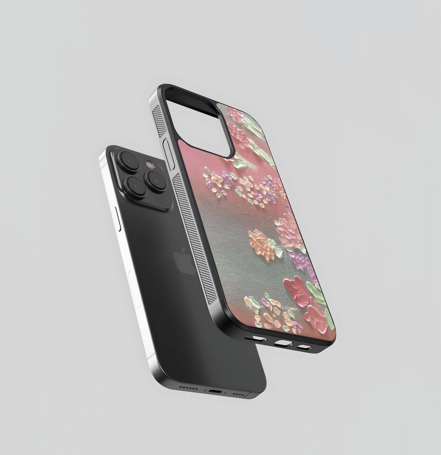 Blushed Garden Canvas Glass Case