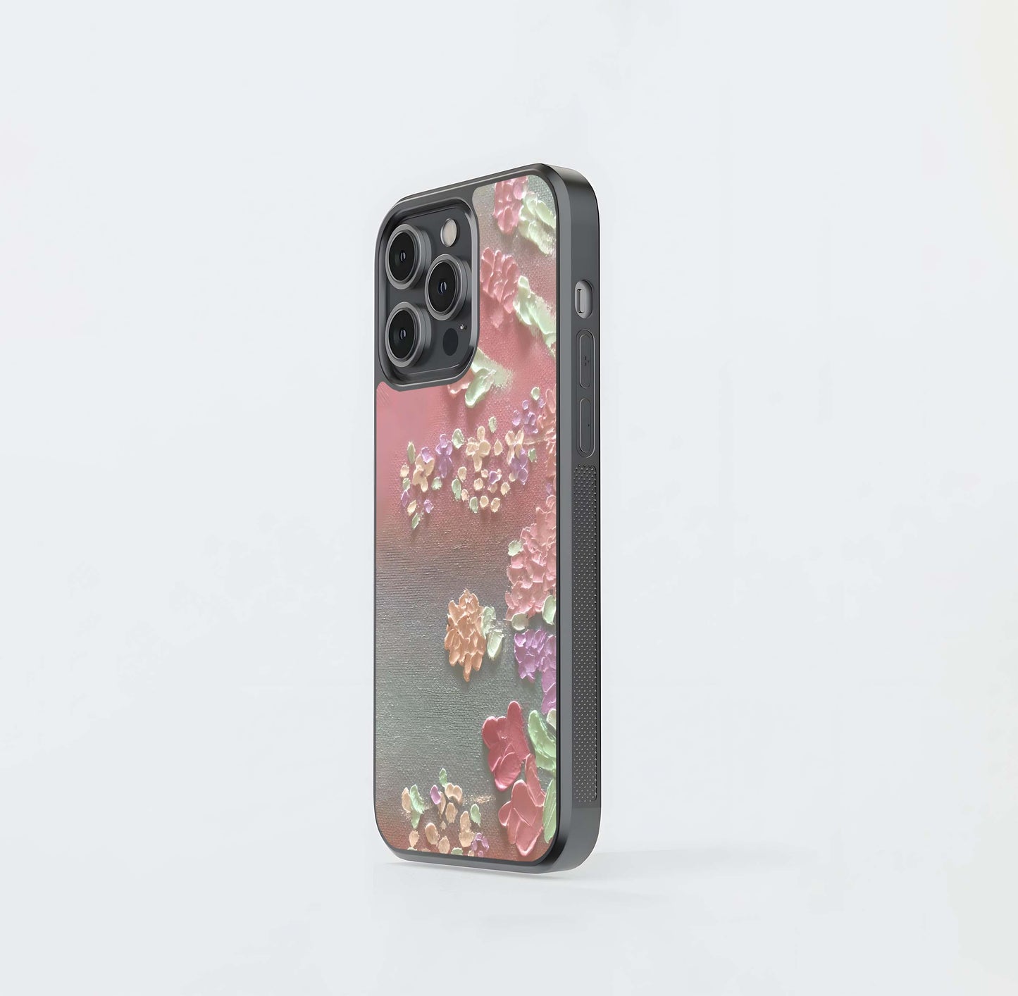 Blushed Garden Canvas Glass Case