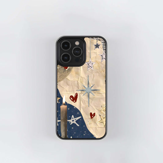 Aesthetic Glocy Newspaper Glass Case