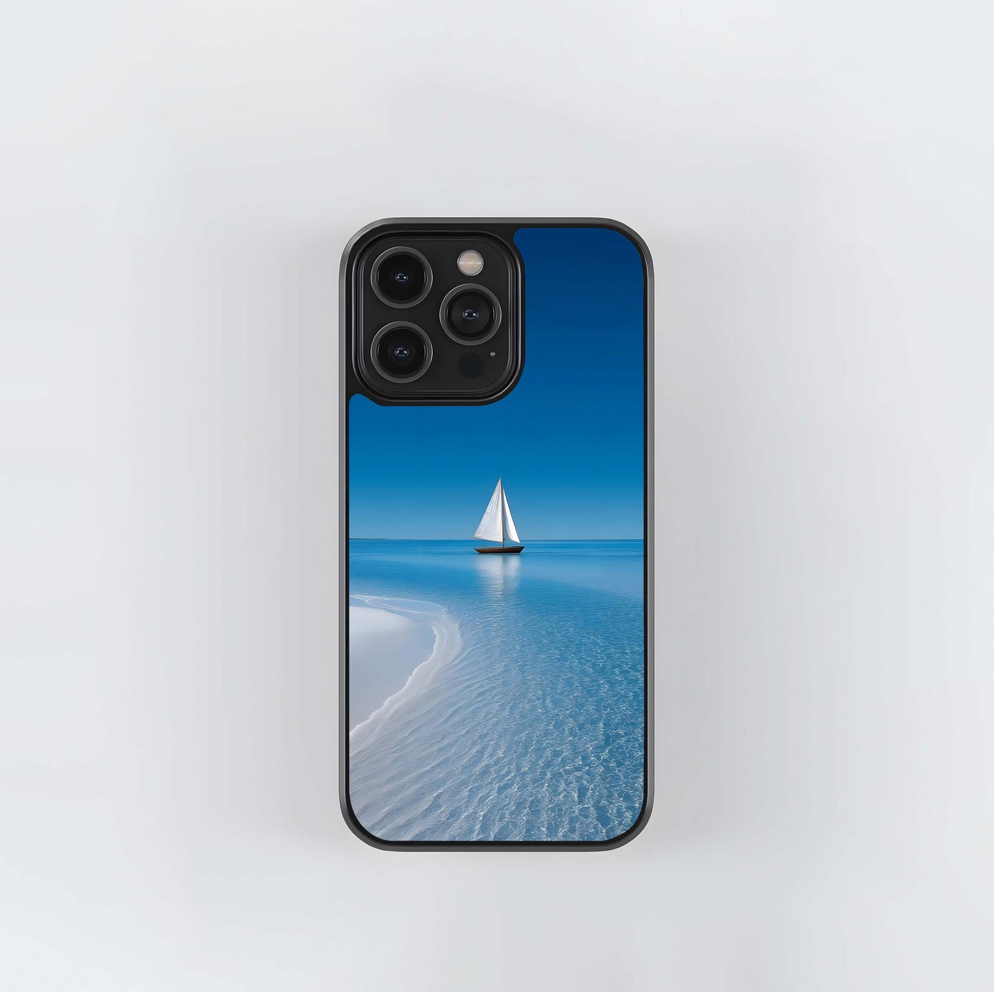 Aqua Serenity Glass Case