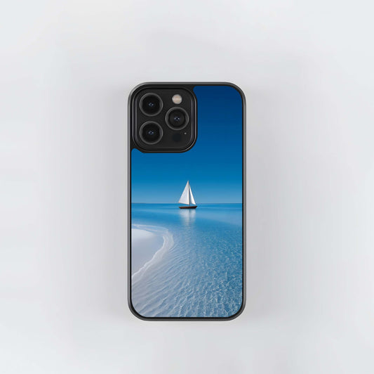 Aqua Serenity Glass Case