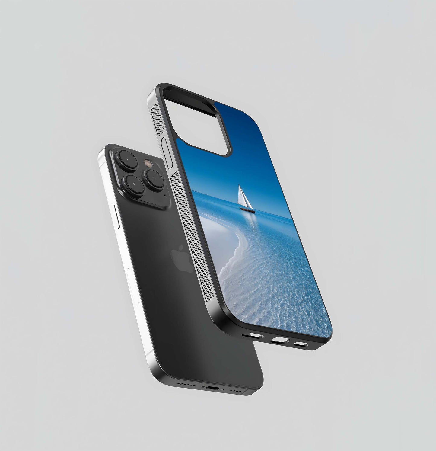 Aqua Serenity Glass Case
