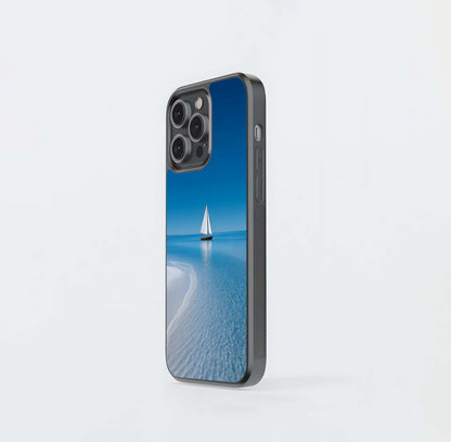 Aqua Serenity Glass Case