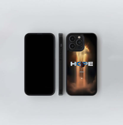 Superman HOPE Poster Glass Case