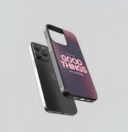 Good Things Reminder Glass Case