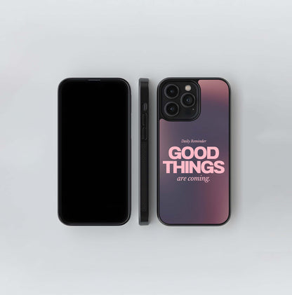 Good Things Reminder Glass Case