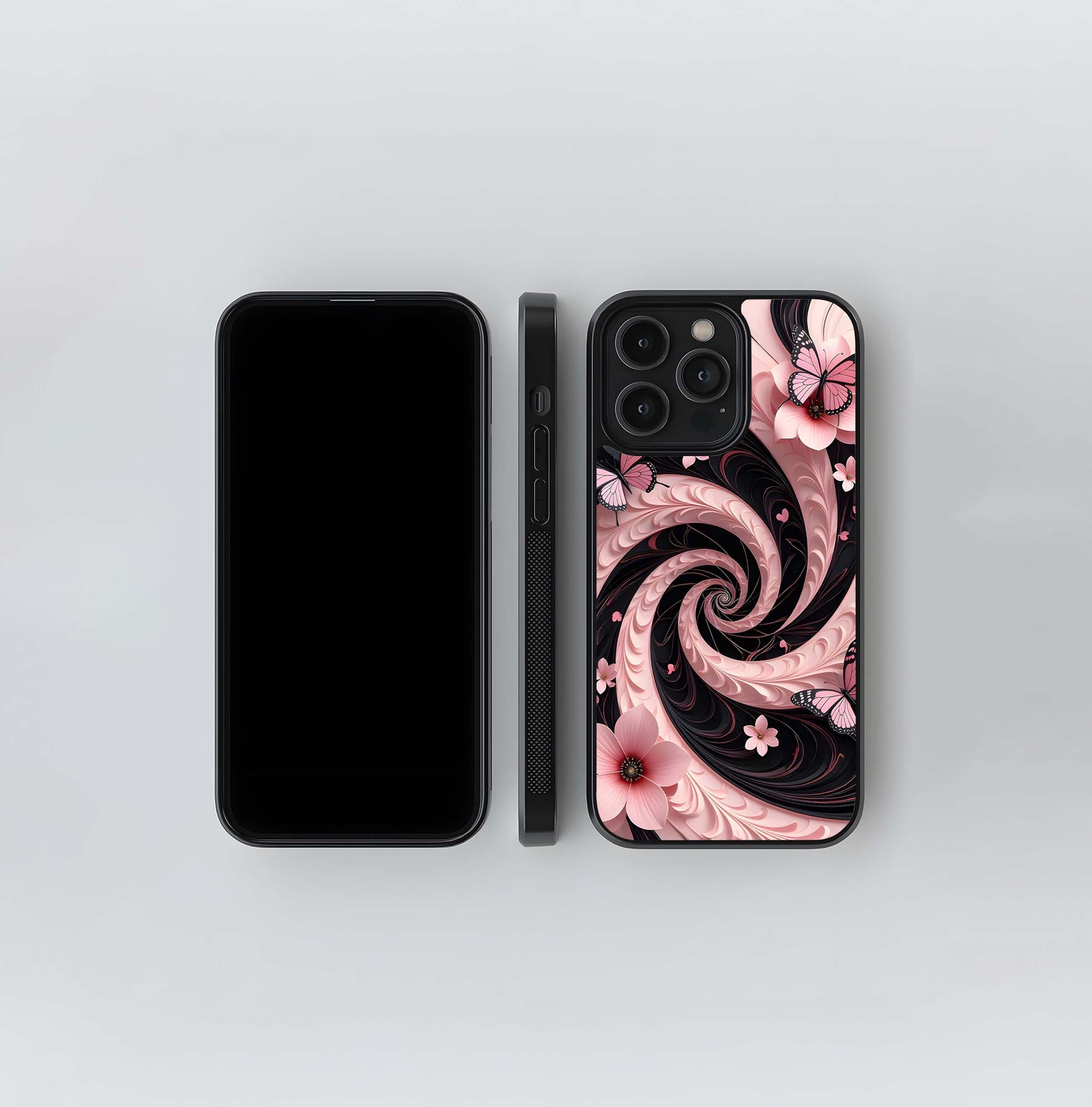 Gothic Blossom Vortex Glass Case
