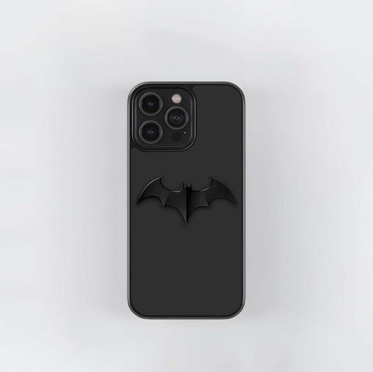The Batman Emblem Glass Case