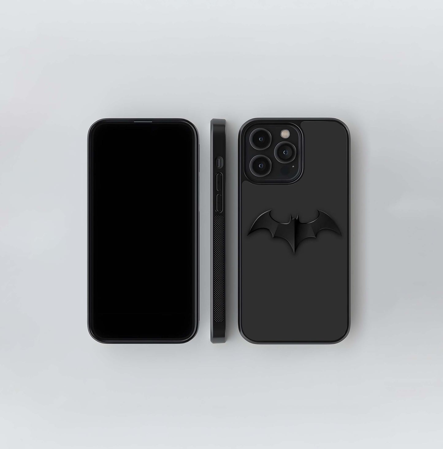 The Batman Emblem Glass Case