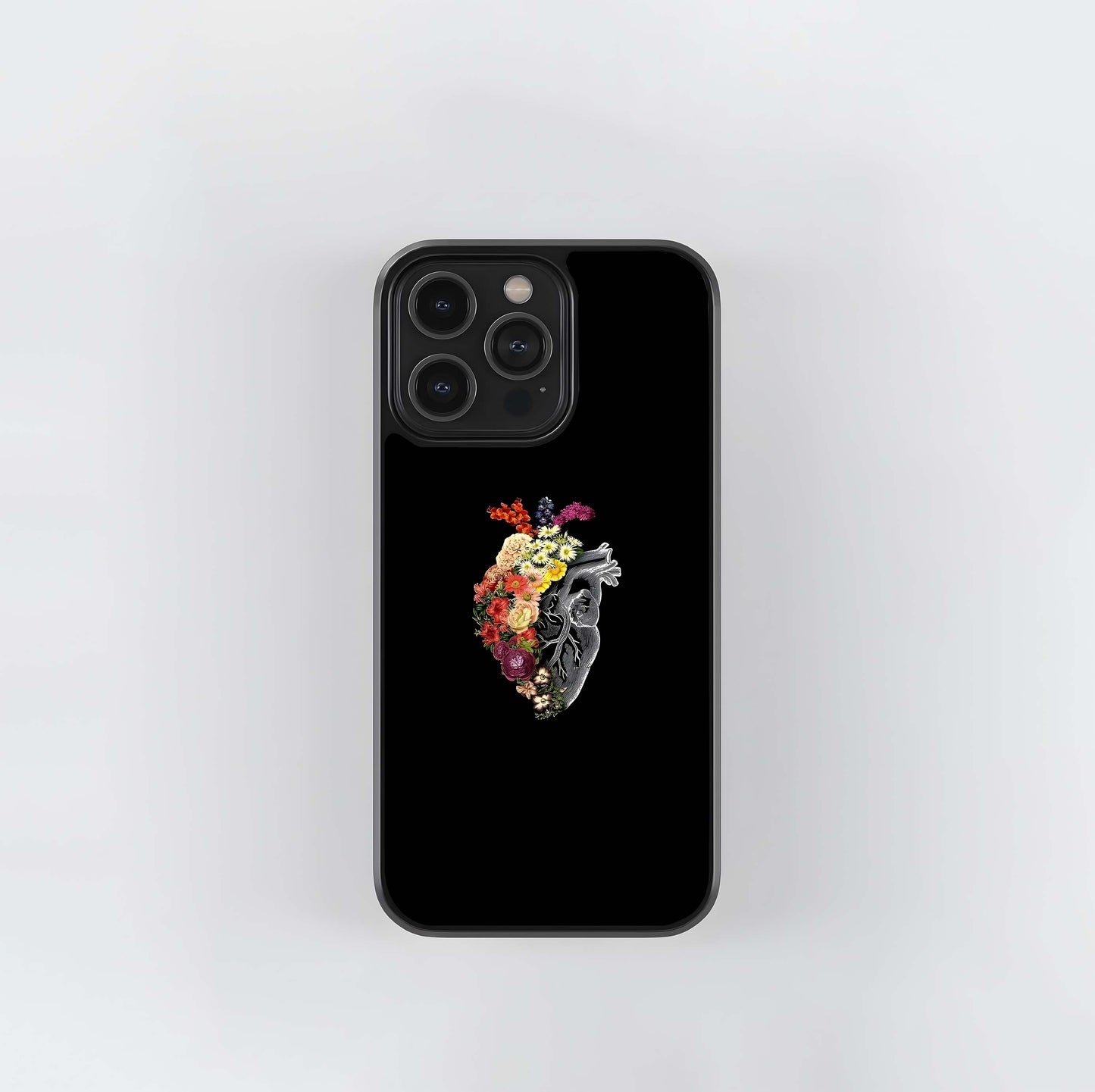 Blooming Heart Glass Case