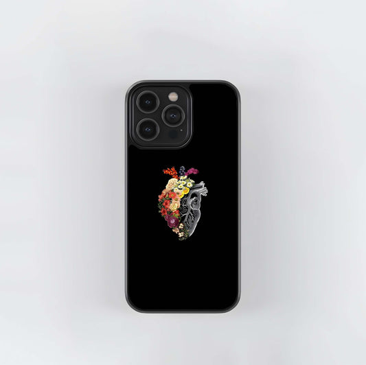 Blooming Heart Glass Case