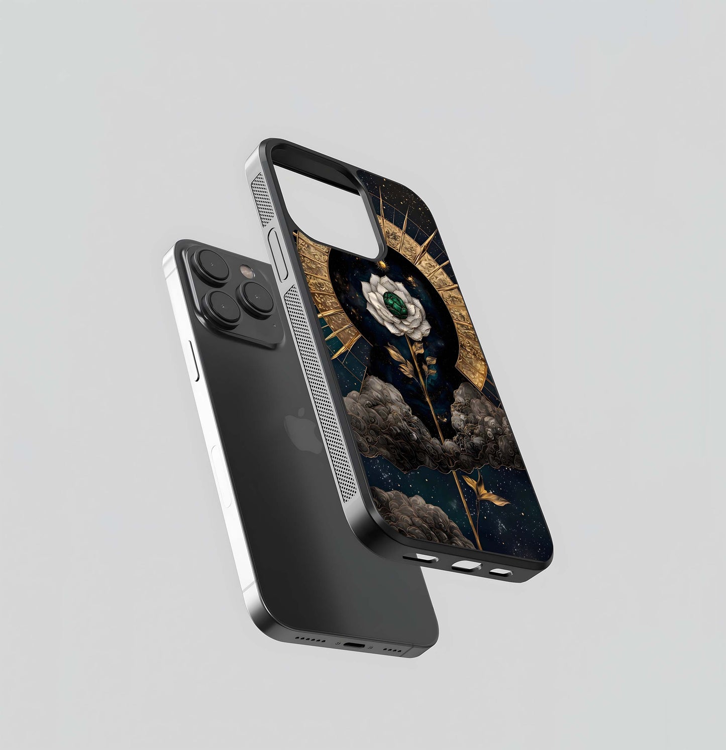 Celestial Lotus Morang Glass Case