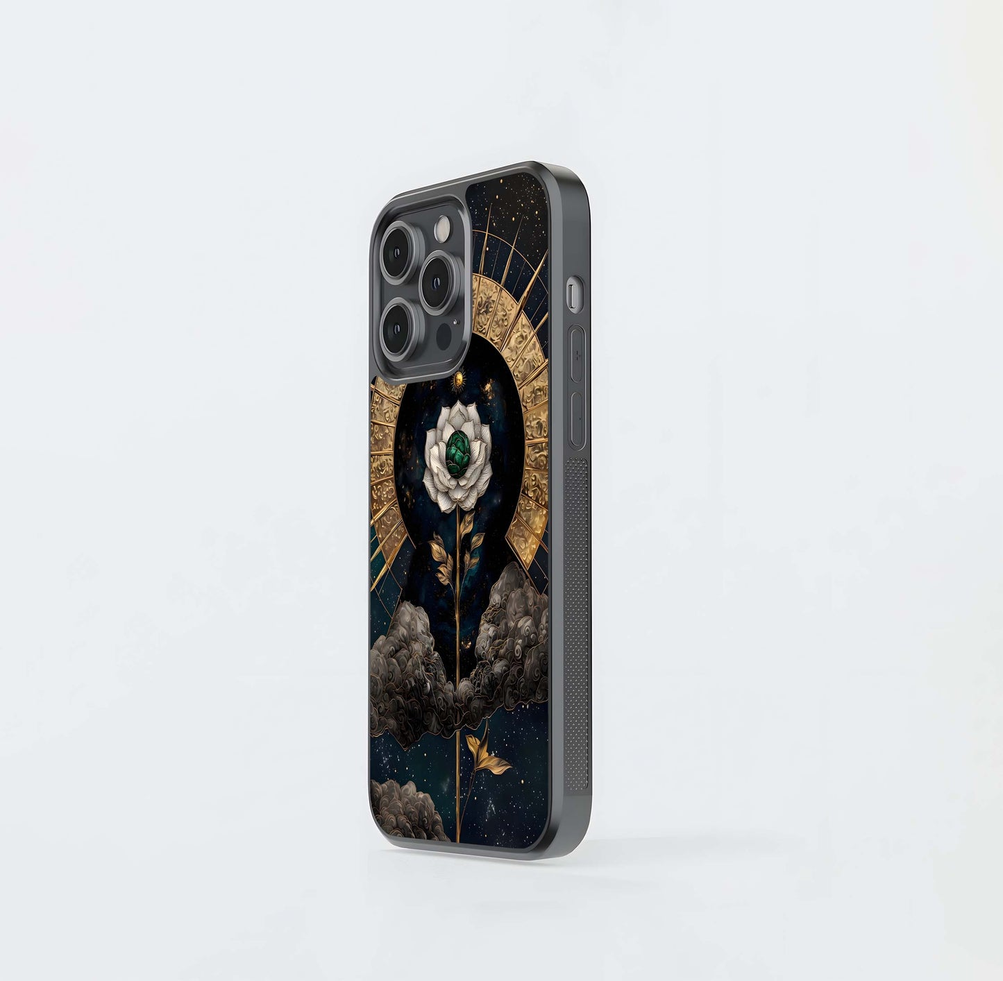 Celestial Lotus Morang Glass Case