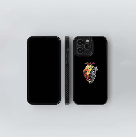 Blooming Heart Glass Case