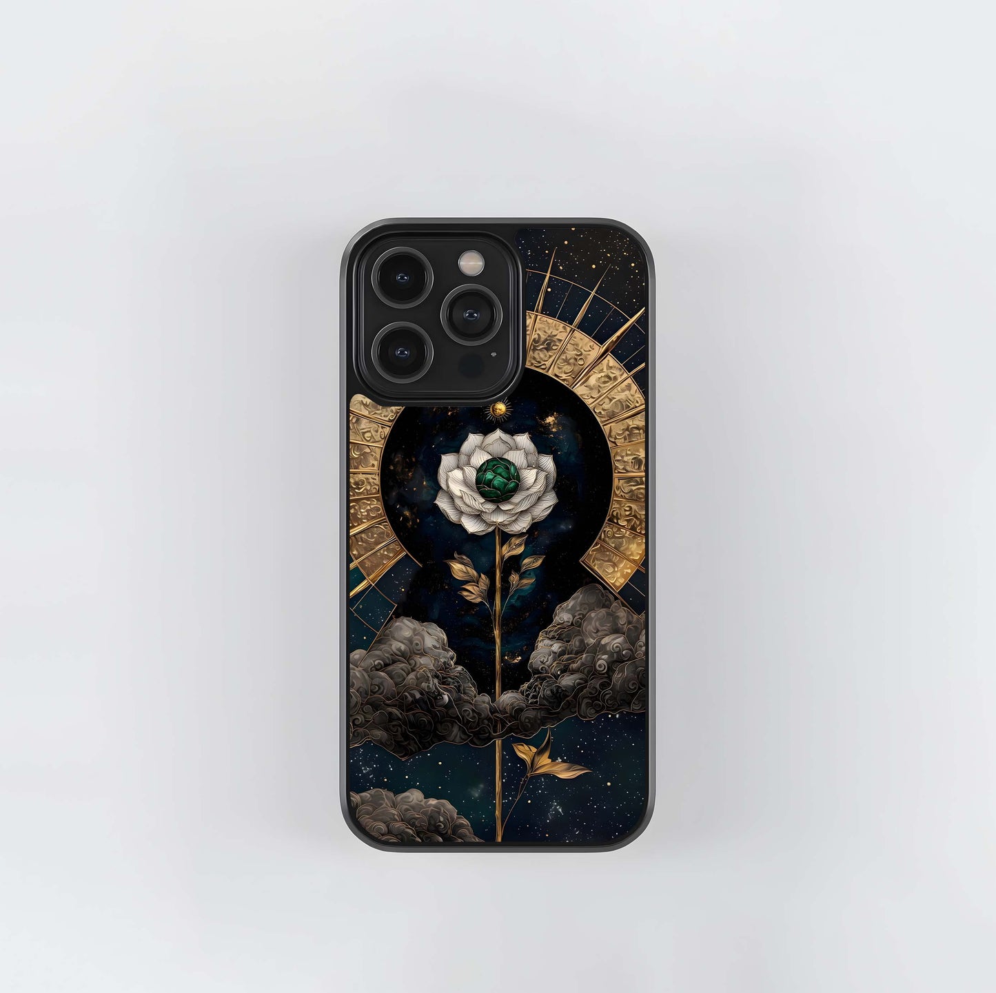 Celestial Lotus Morang Glass Case