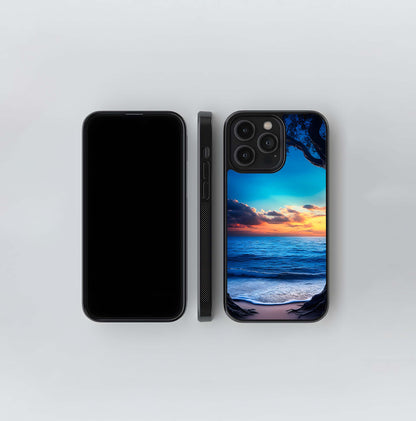 Grotto View Sunset Glass Case