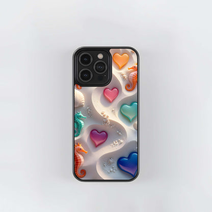 Gummy Seashell Serenity Glass Case