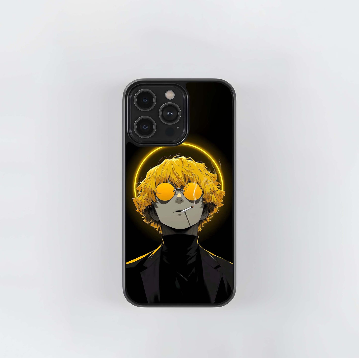 Golden Halo Aura Glass Case