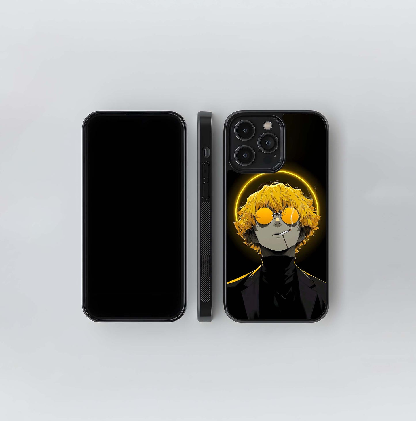 Golden Halo Aura Glass Case