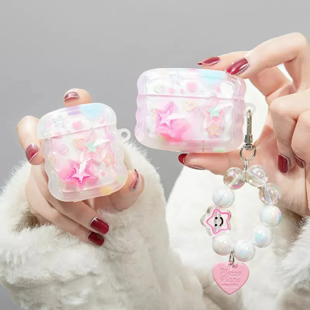 AirPods Case with Beaded Chain AIRPODS PRO 2 Stylish and Protective AIRPODS PRO 2