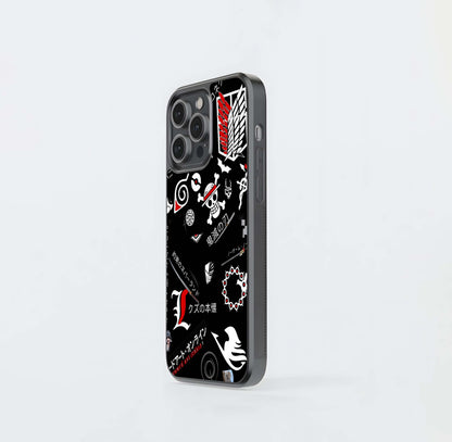Anime & Manga Montage Glass Case