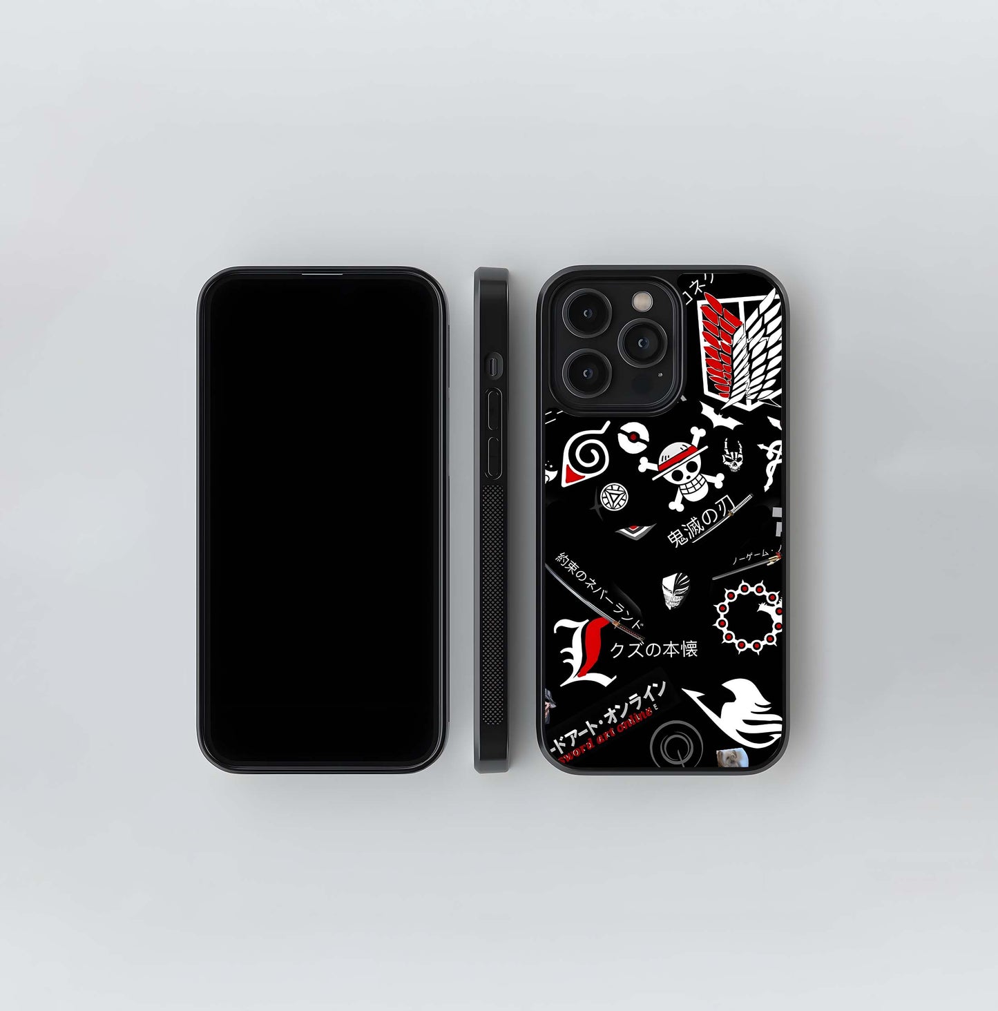 Anime & Manga Montage Glass Case