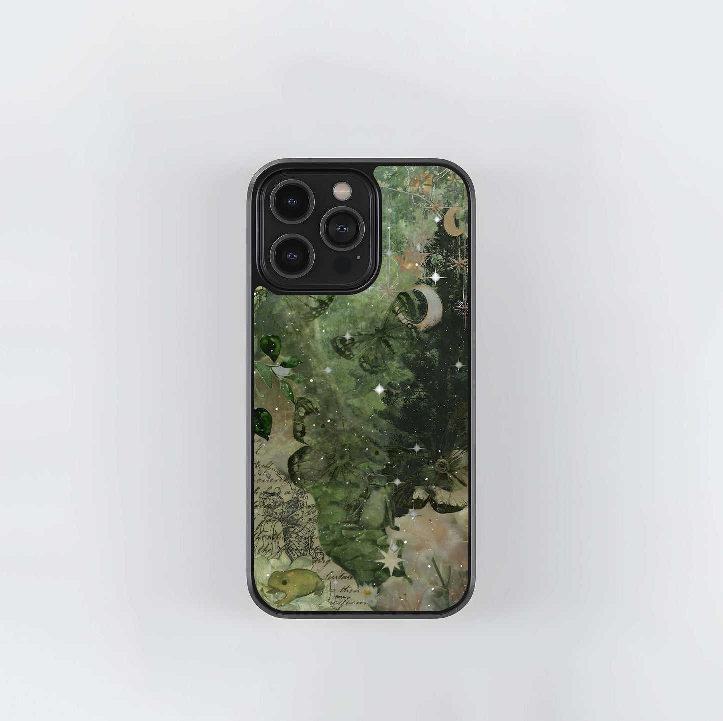Aesthetic Green Mirage Glass Case