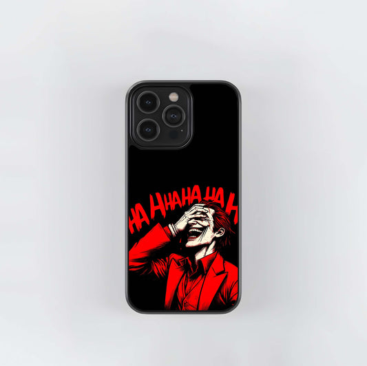 The Laughing Villain Glass Case