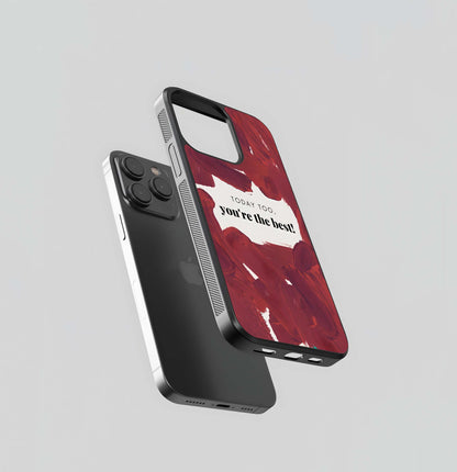 Bold Words Today Glass Case