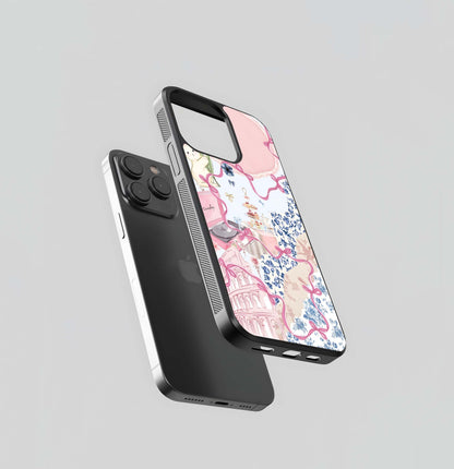Aesthetic Inncoent Rabbit Glass Case