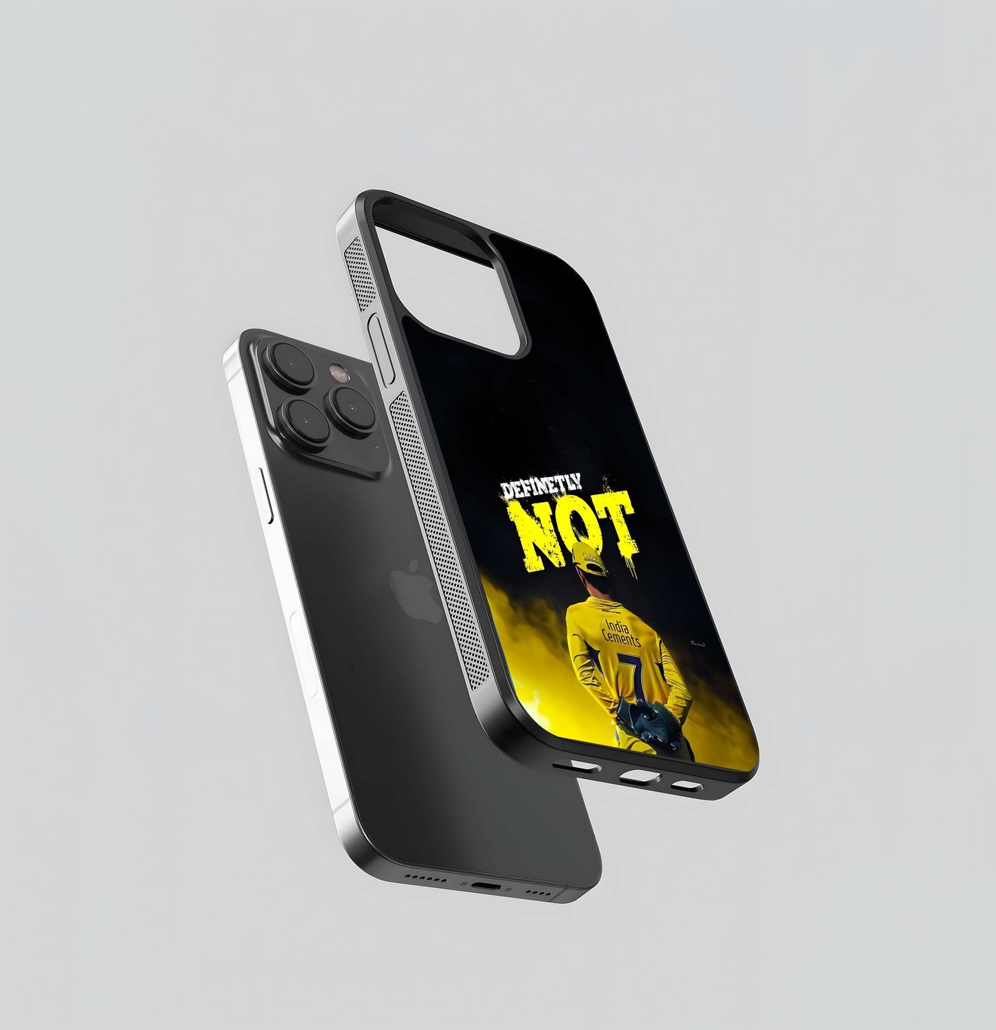 MSD's 'Definitely Not' (Yellow) Glass Case